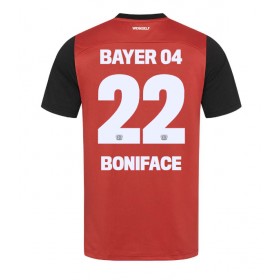 Bayer Leverkusen Victor Boniface #22 Hjemme skjorte 2024-25 Kortermet